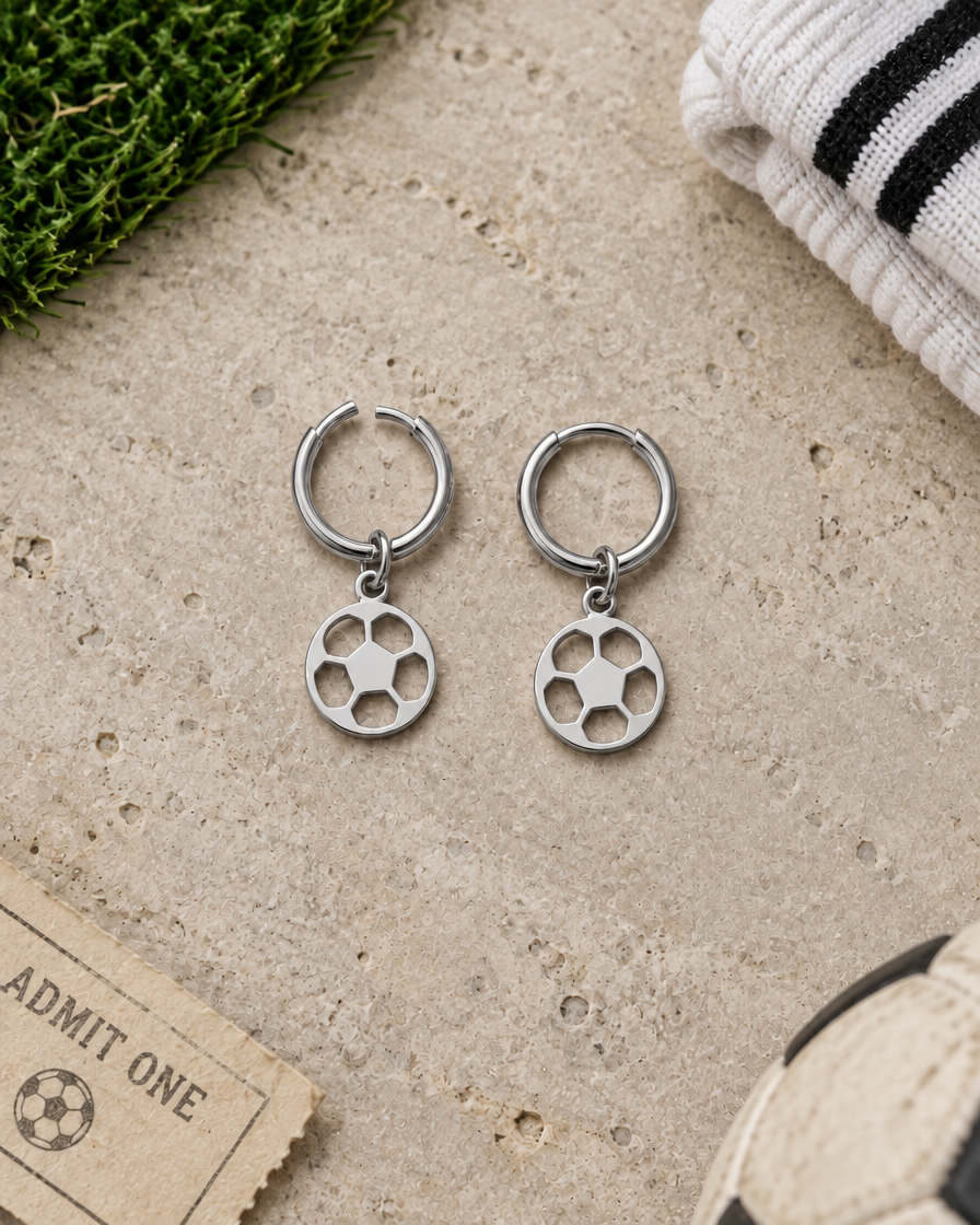 Soccer Dangle Earrings