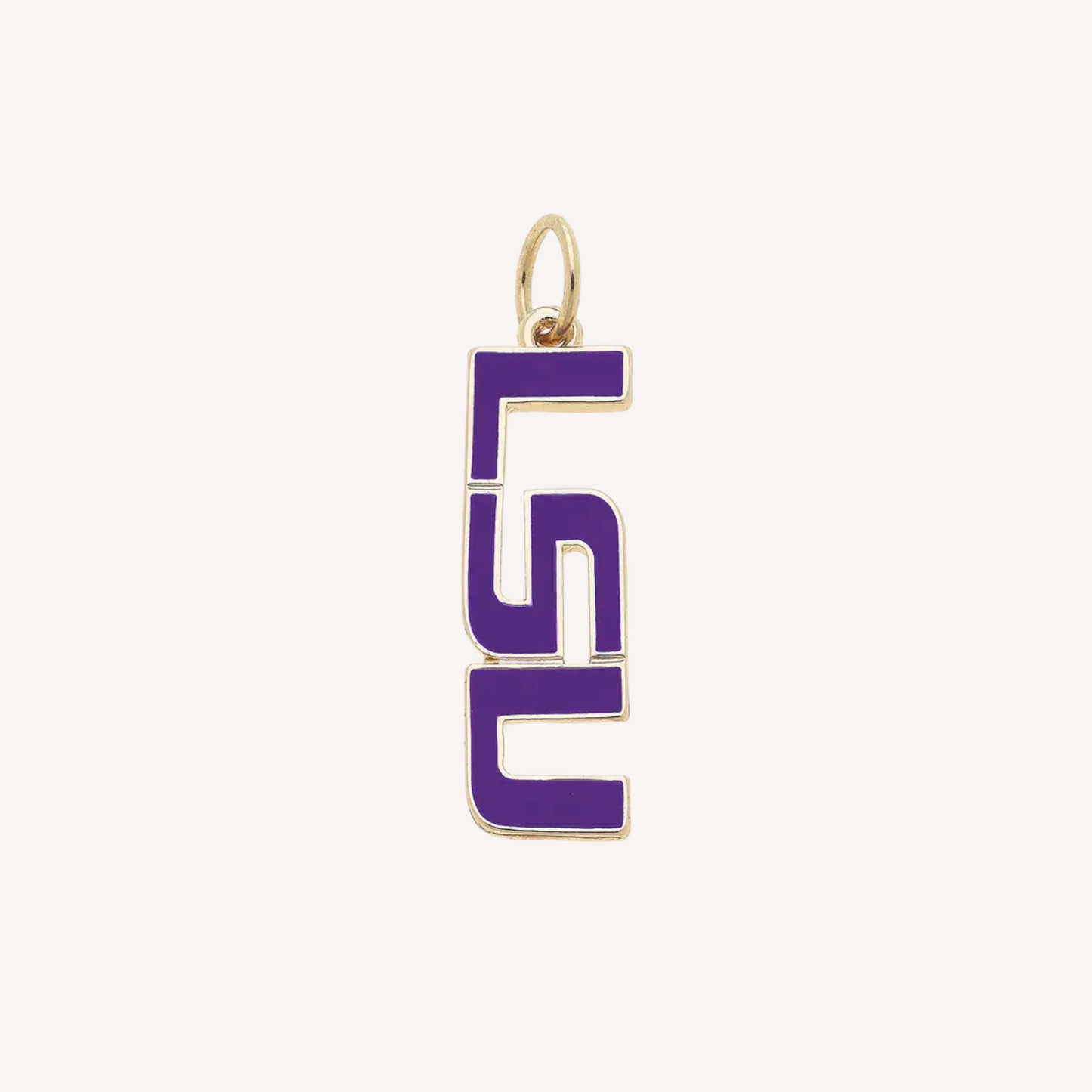 Large LSU Script Logo Charm