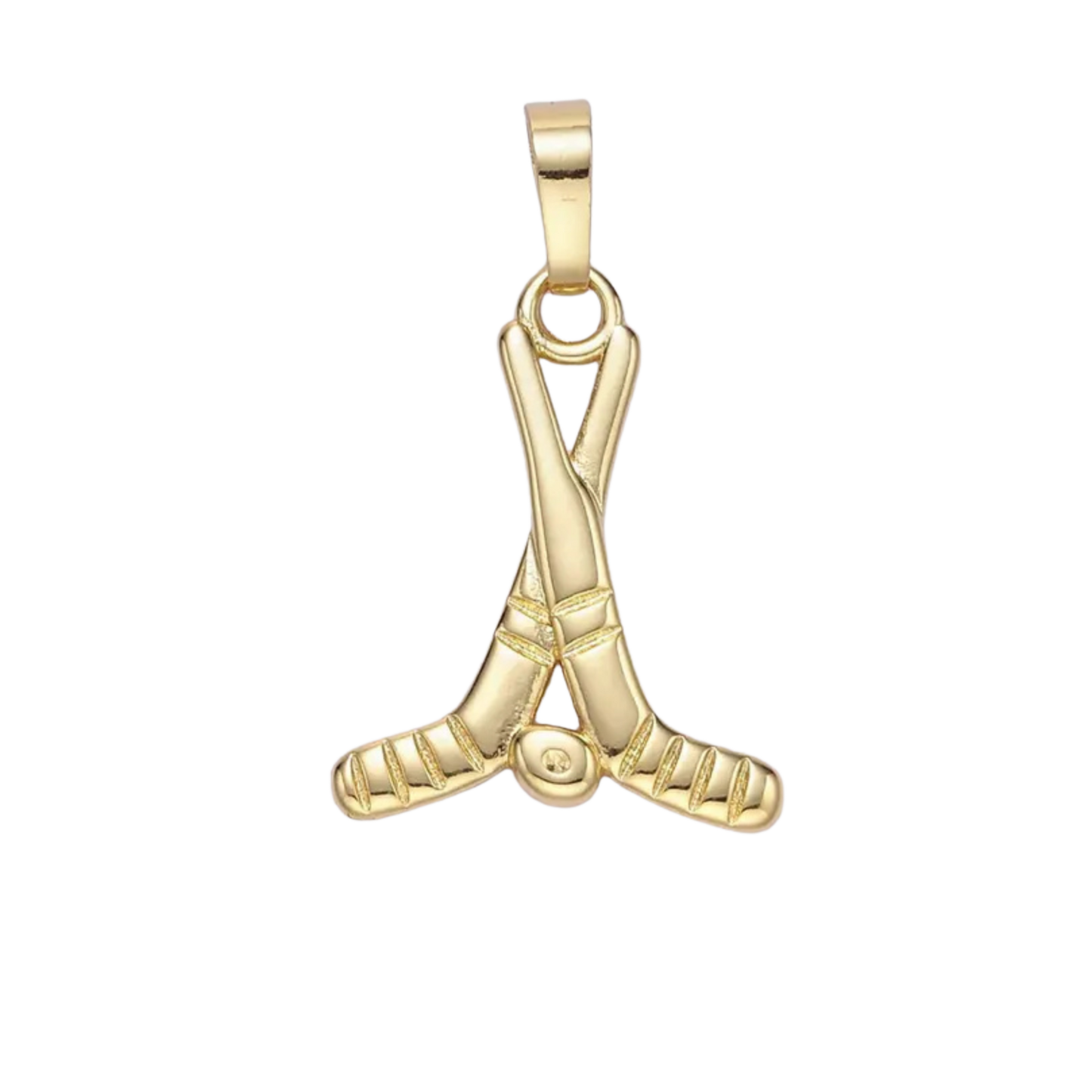 Large Hockey Sticks Charm