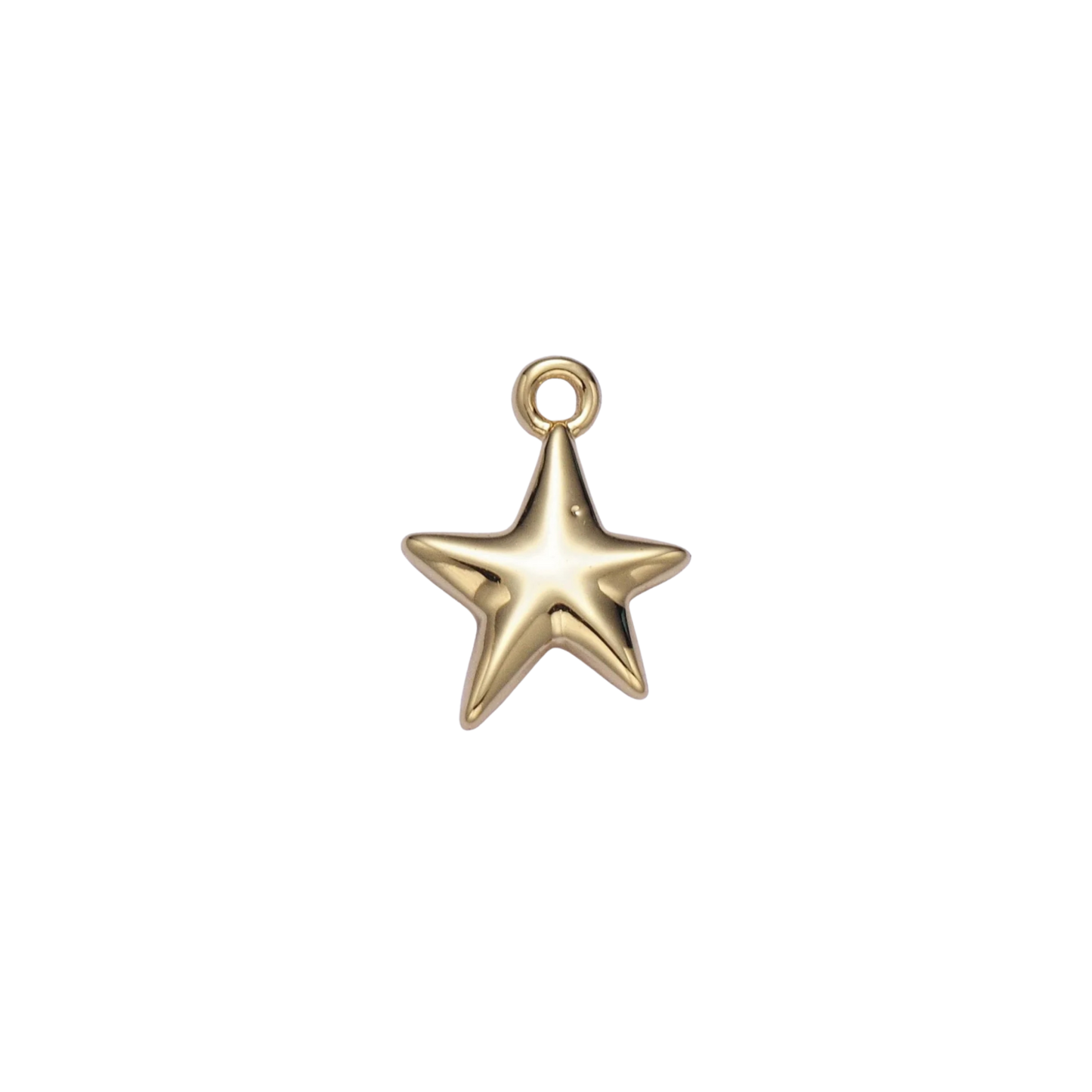 Mini Gold Star Charm