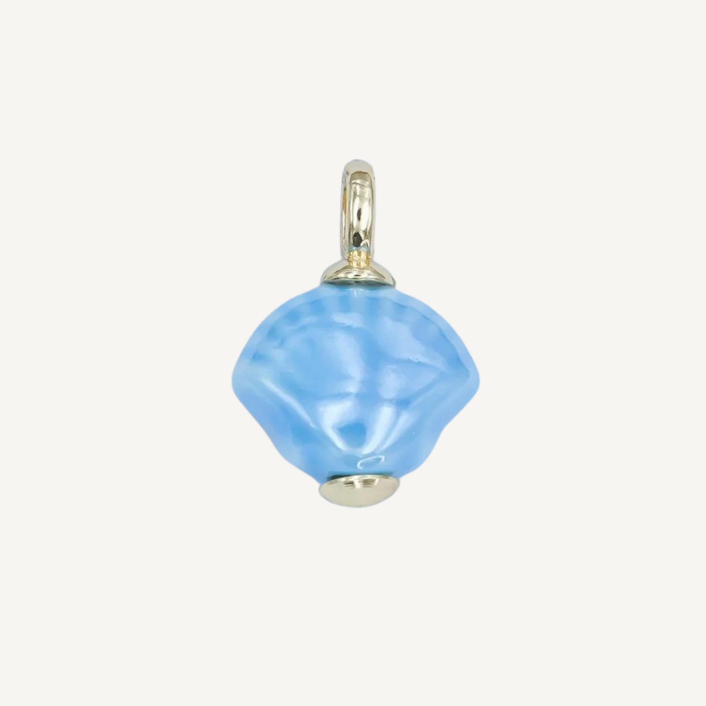 Medium Ceramic Shell Charms