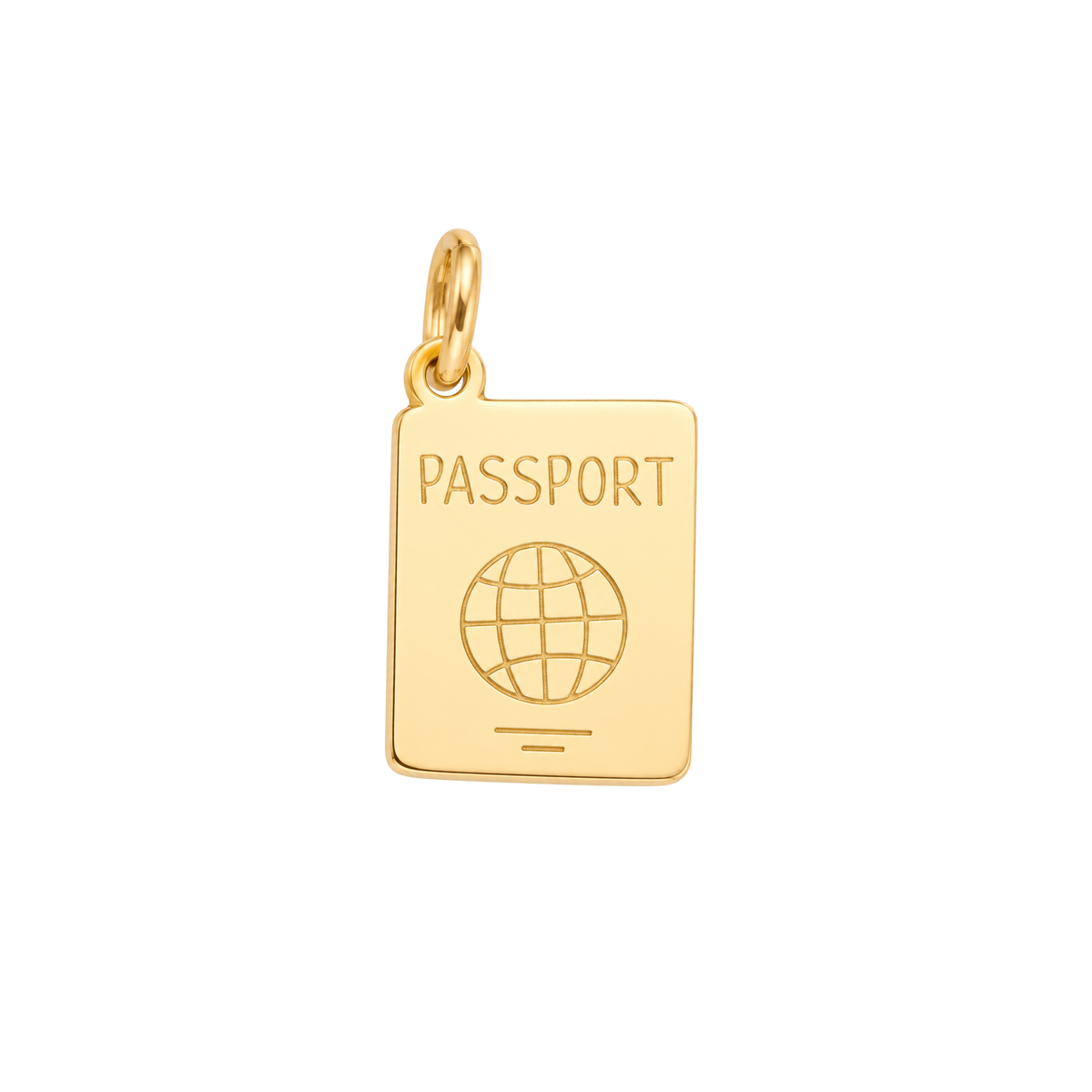 Small Passport Charm