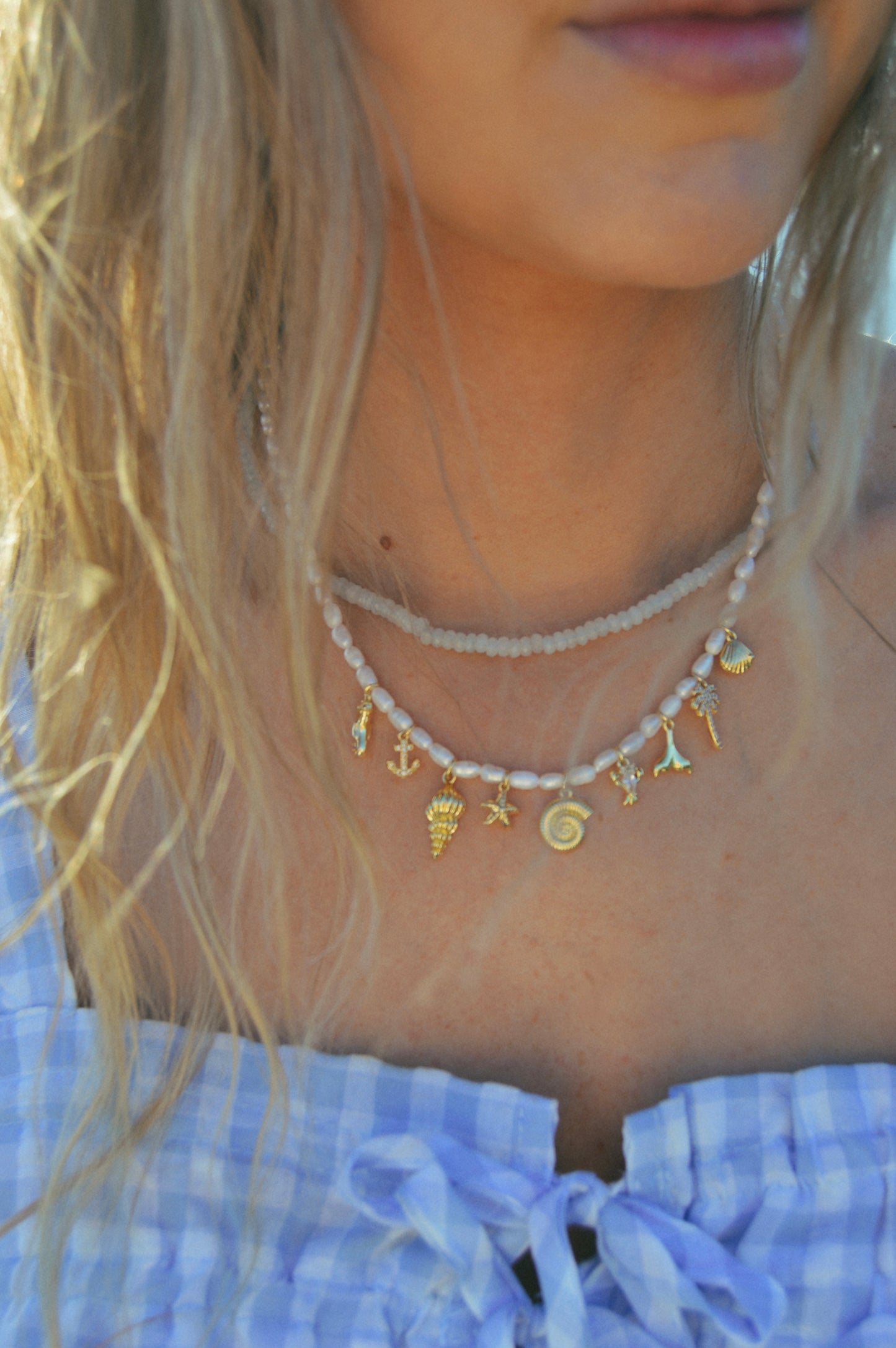 Gemstone Beaded Necklace