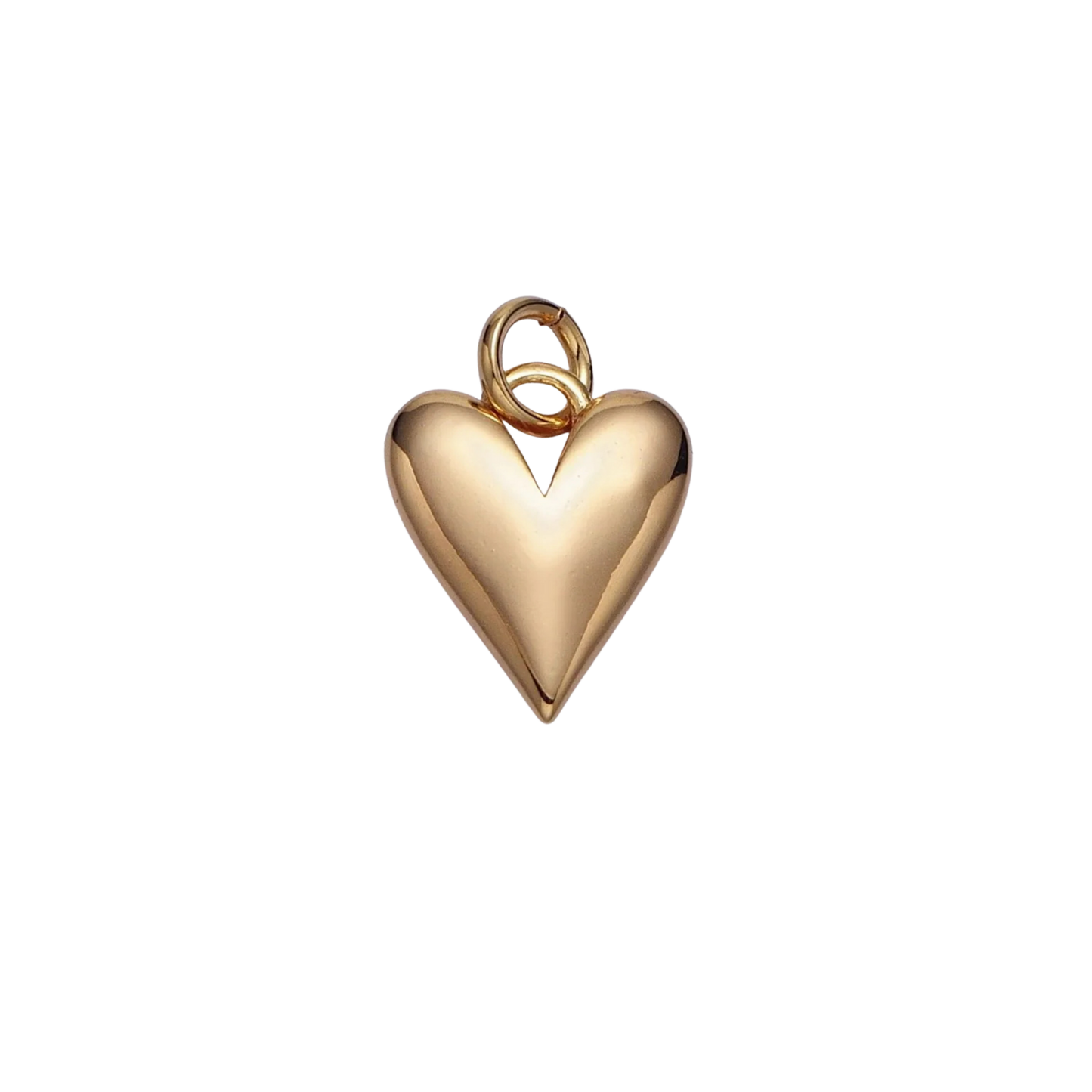 Mini Gold Heart Charm