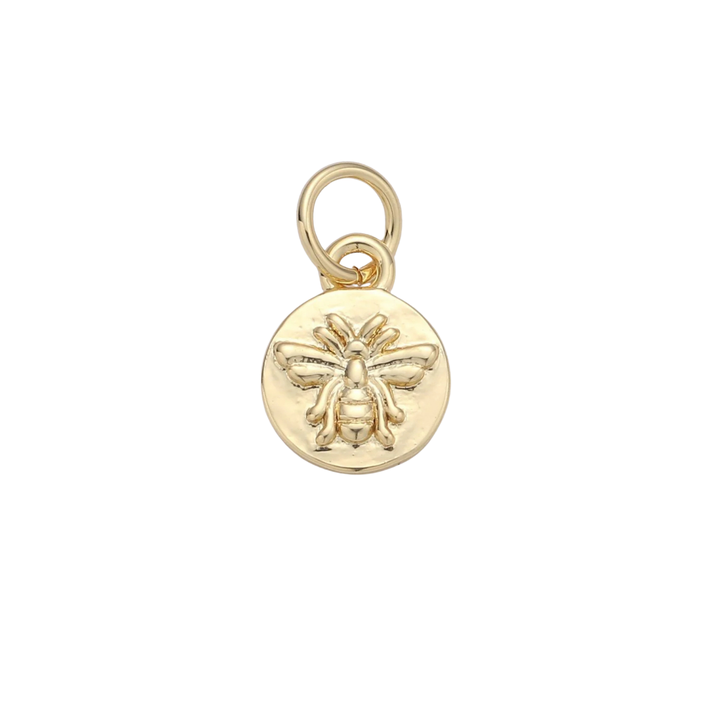 Mini Bee Disc Charm