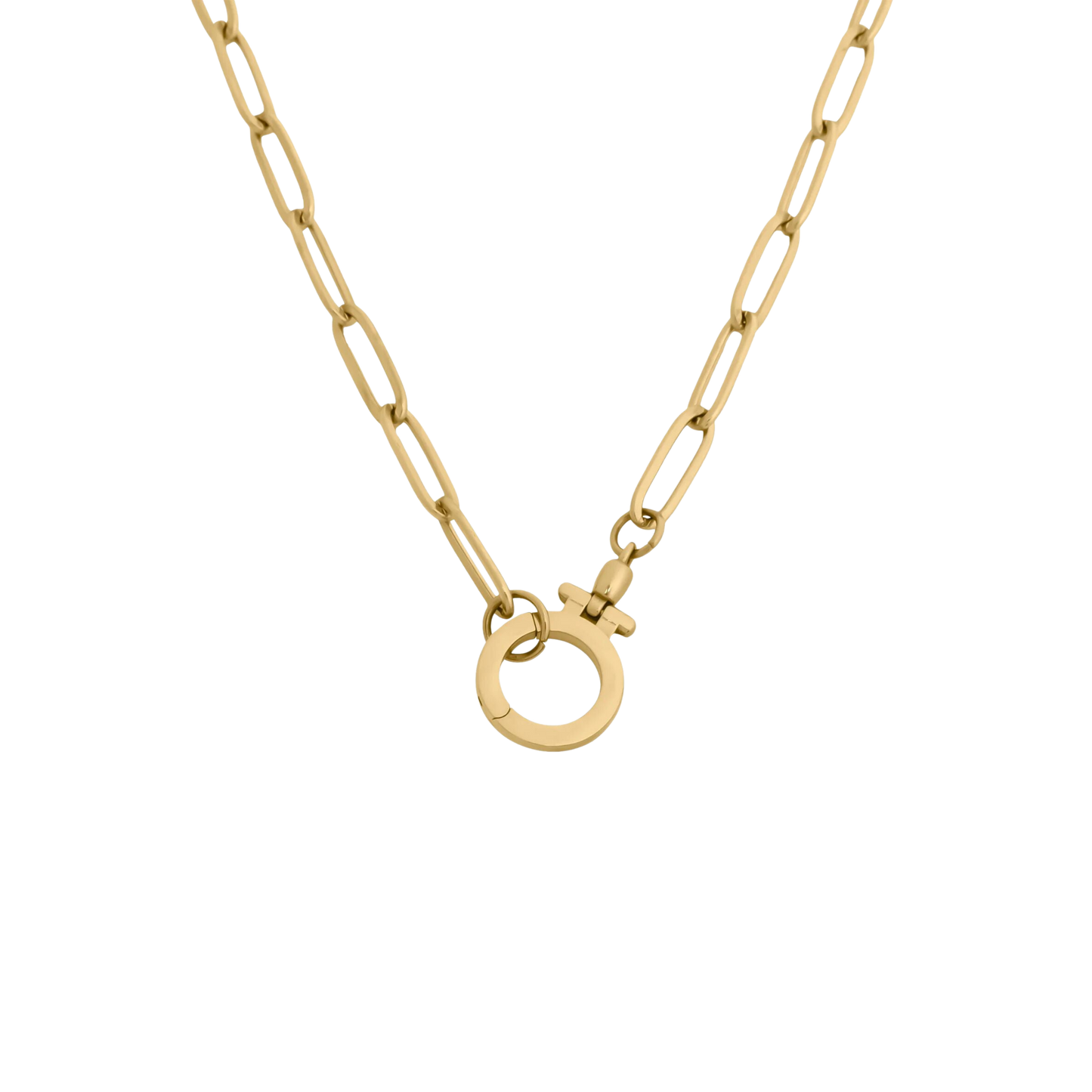 18K Hardware Charm Holder Necklace