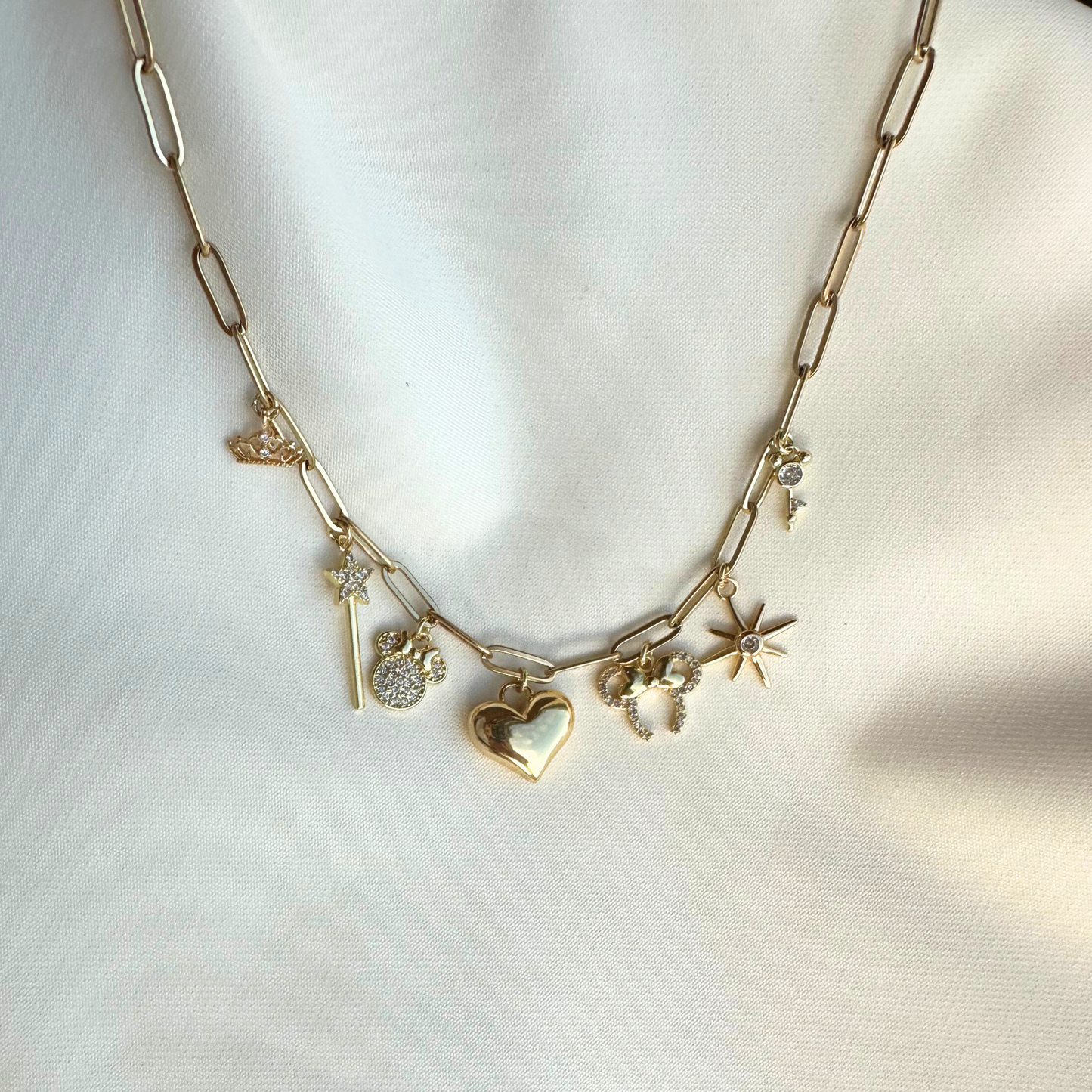 14K Gold-Filled Large Sage Necklace