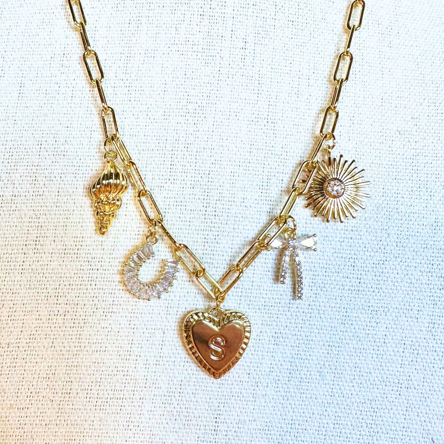 Medium Conch Seashell Charm