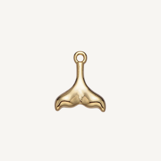 Mini Whale Tail Charm