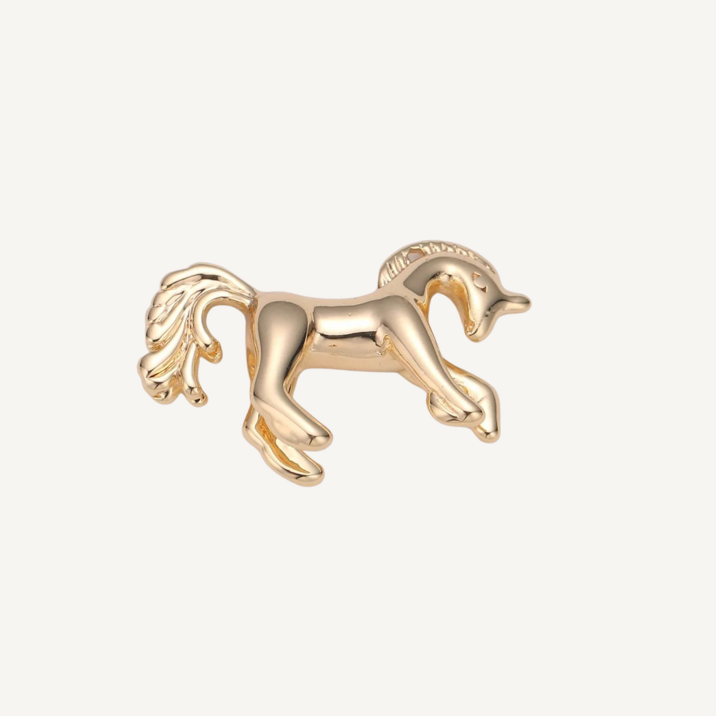 Medium Gold Unicorn Charm