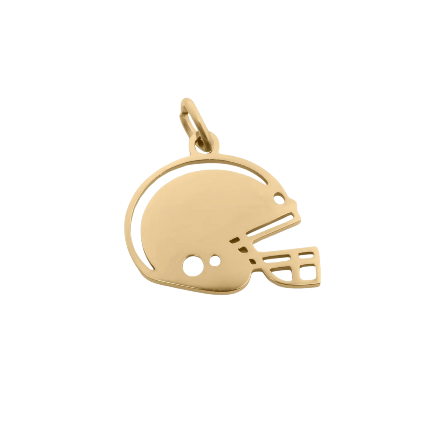 Medium Football Helmet Charm (Engravable)