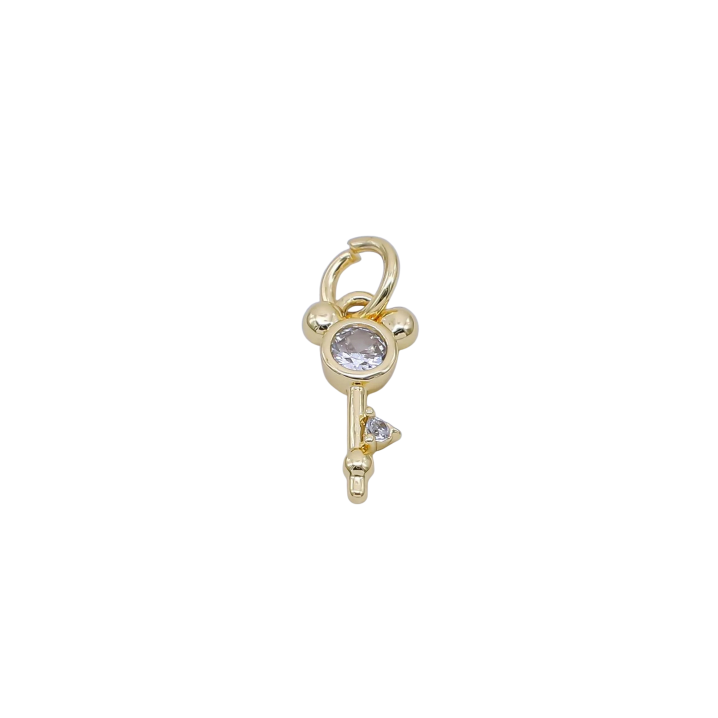 Mini Mouse Ears Key Charm