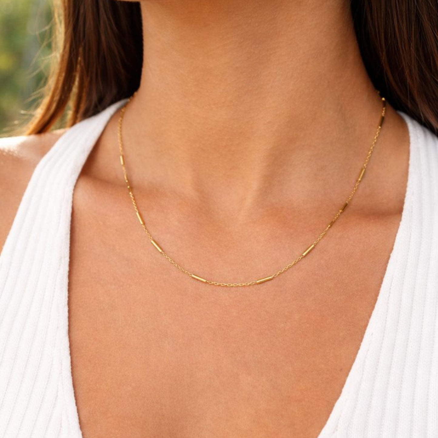 18K Bea Necklace