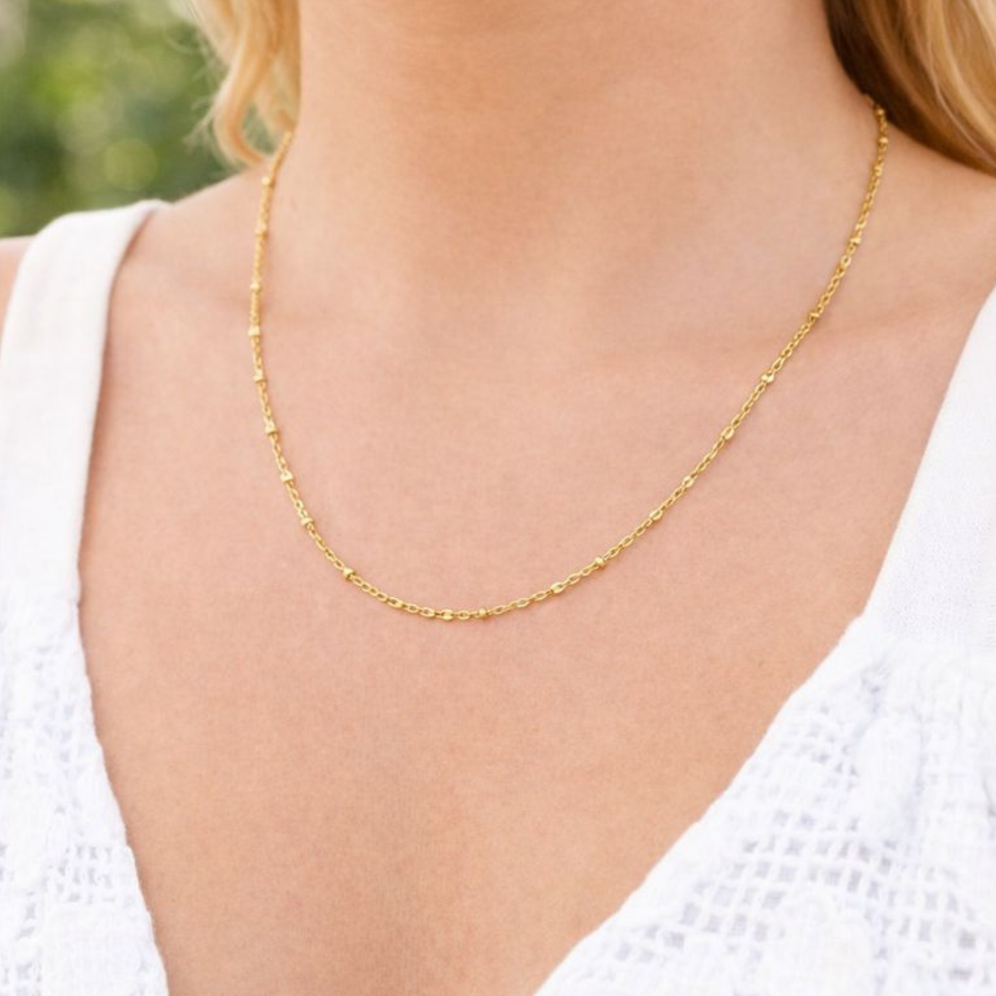 18K Bobbie Necklace