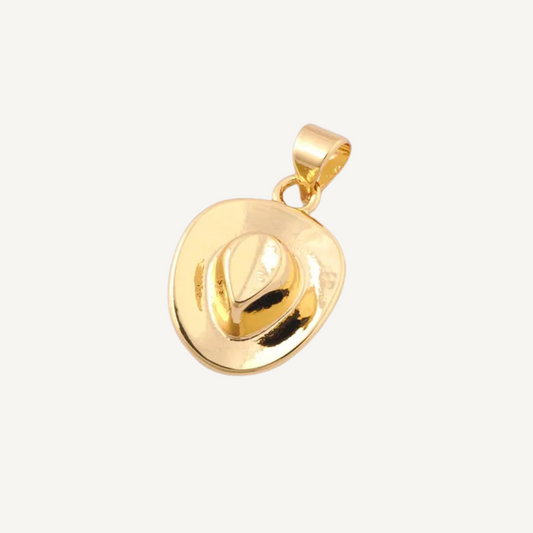 Large Cowboy Hat Charm