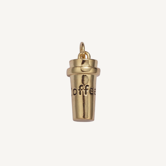 Medium Coffee Cup Charm