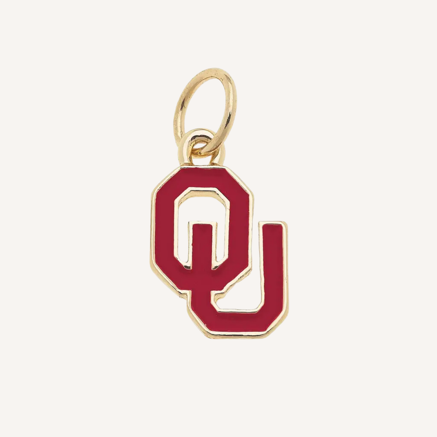 Large Oklahoma Sooners Logo Charm
