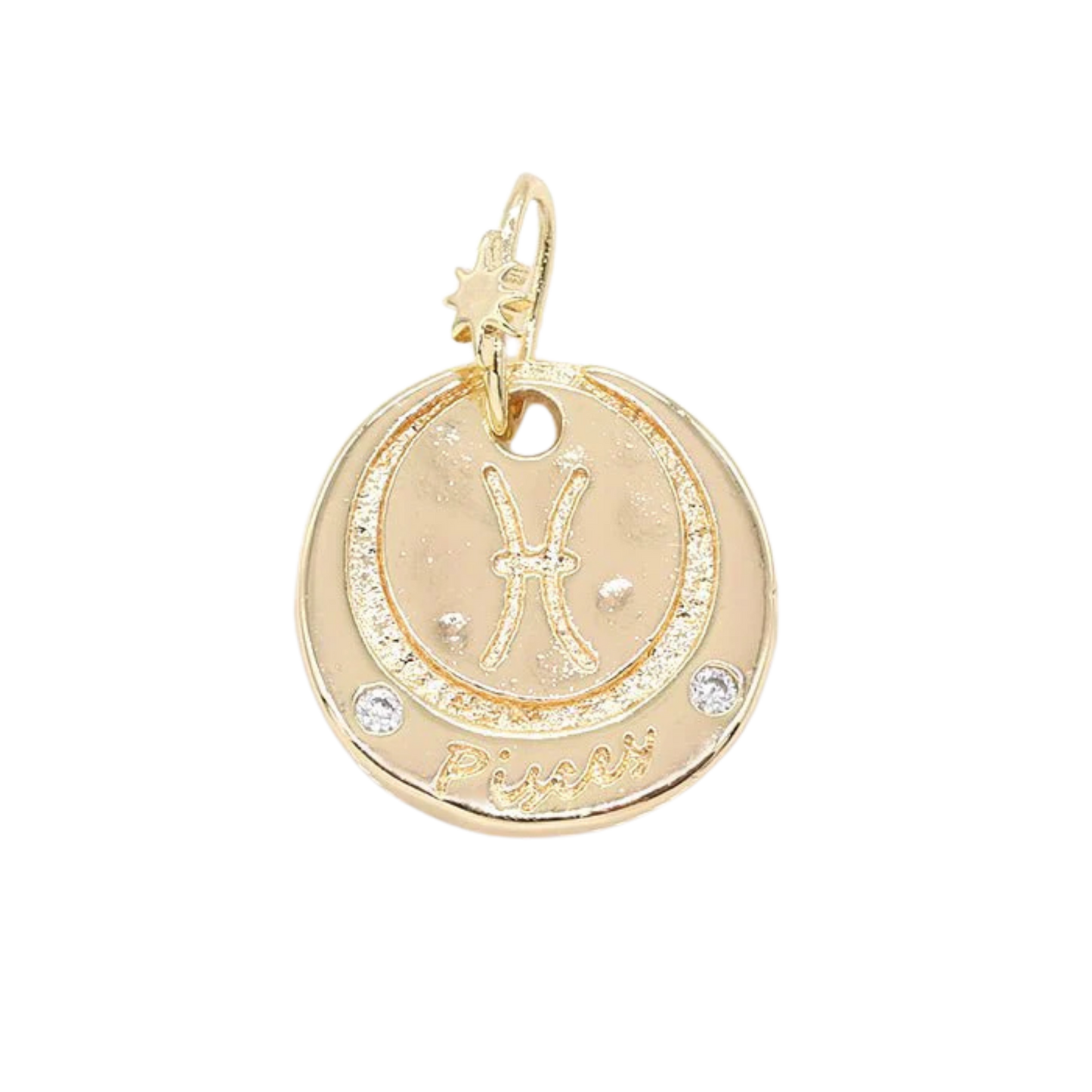 Medium Zodiac Coin Charm