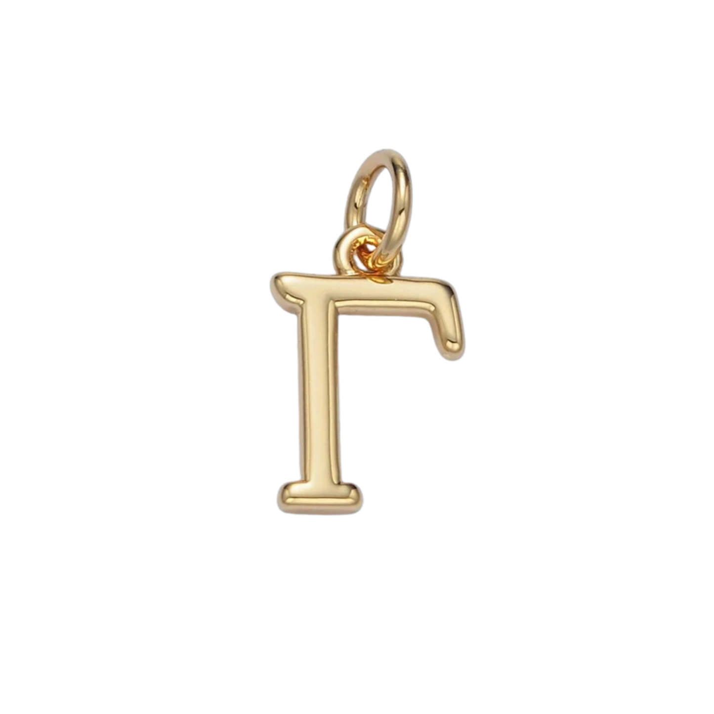 Small Gold Greek Letter Charms
