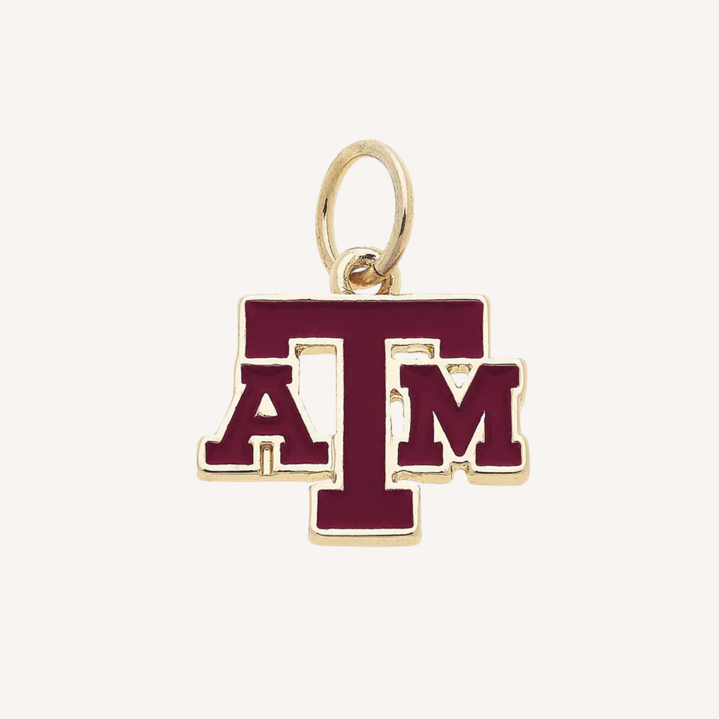 Large Texas A&M Logo Charm