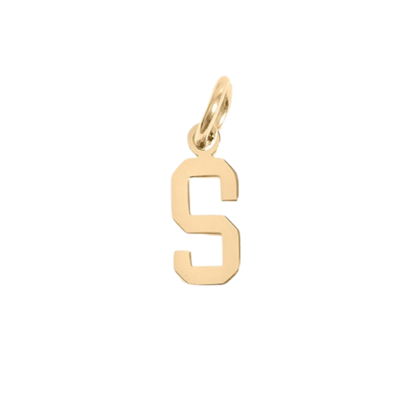 Small Varsity Initial Charms