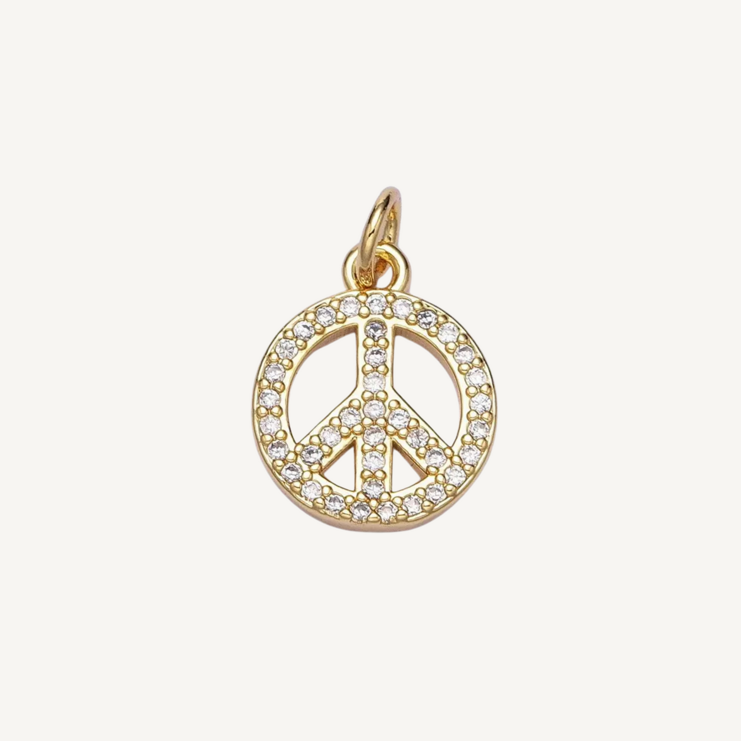 Medium Peace Sign Charm