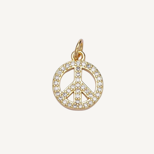 Medium Peace Sign Charm