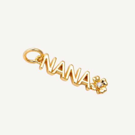Medium "Nana" Word Charm