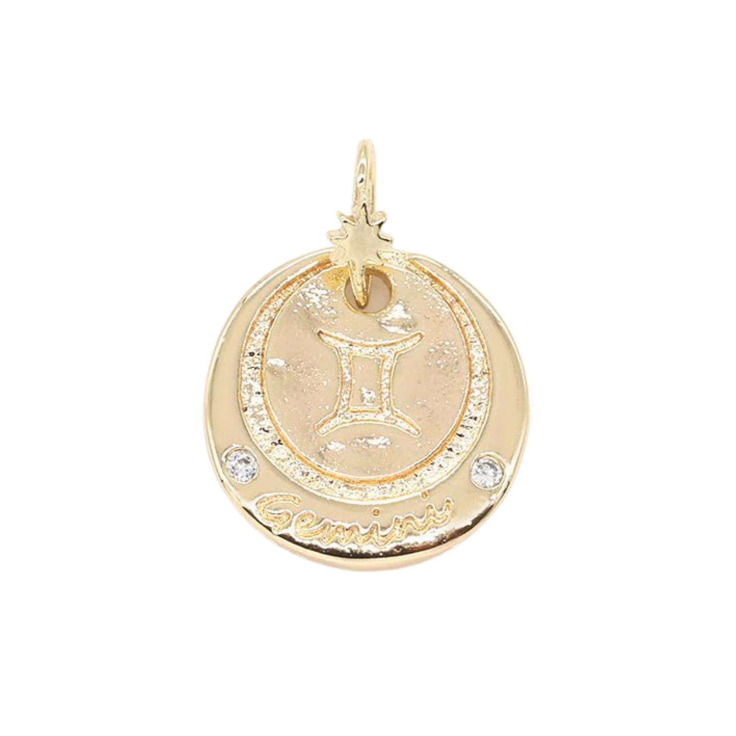 Medium Zodiac Coin Charm