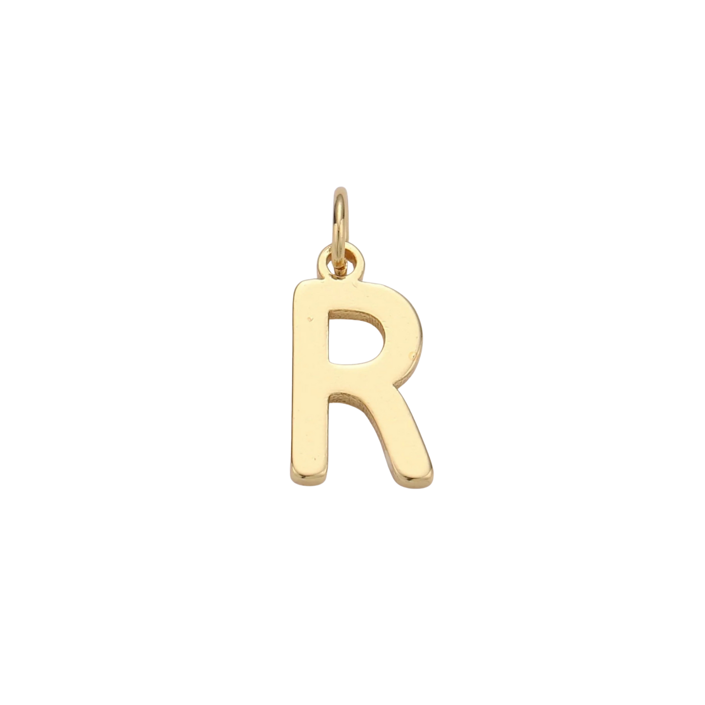 Mini Gold Initial Charm