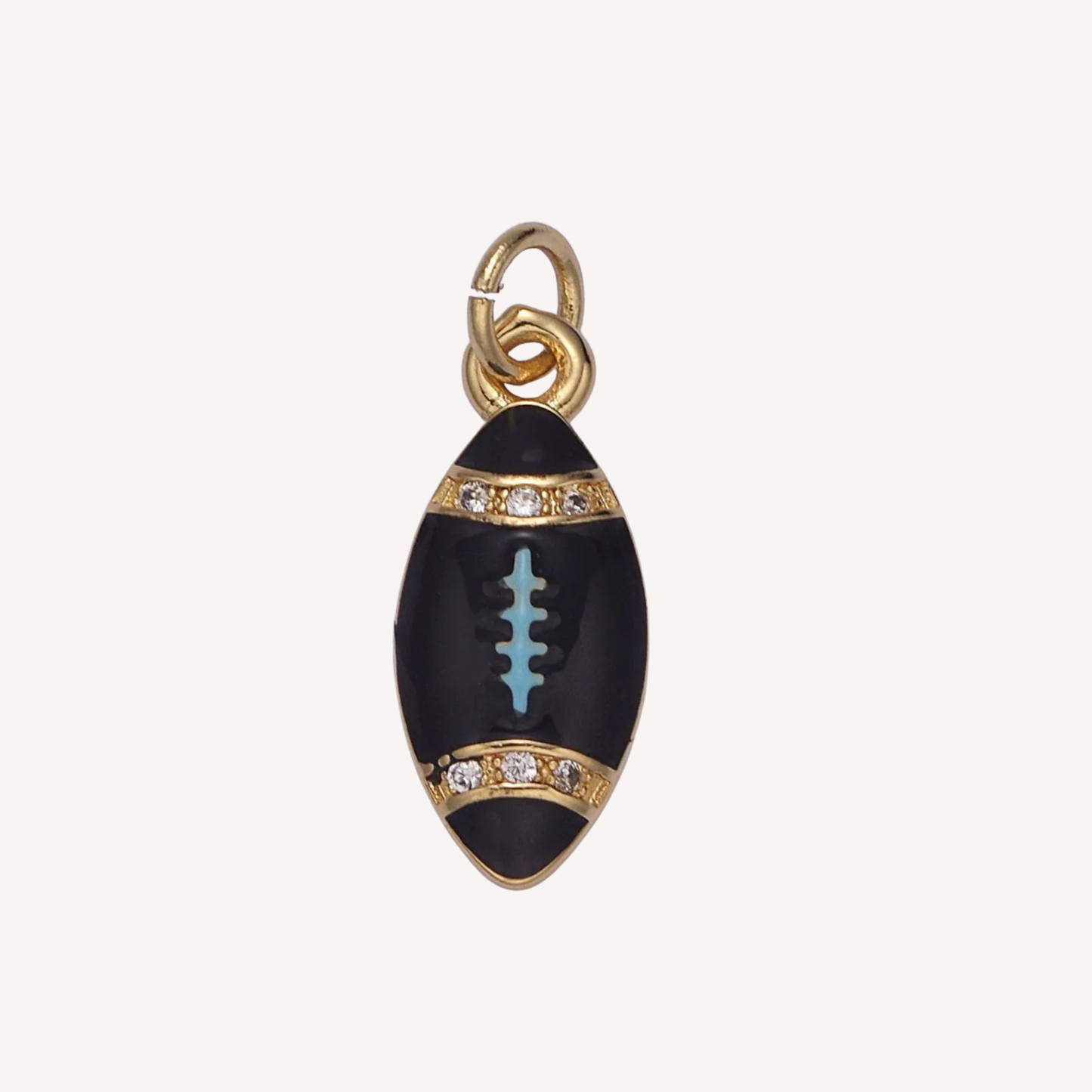 Small Football Charms