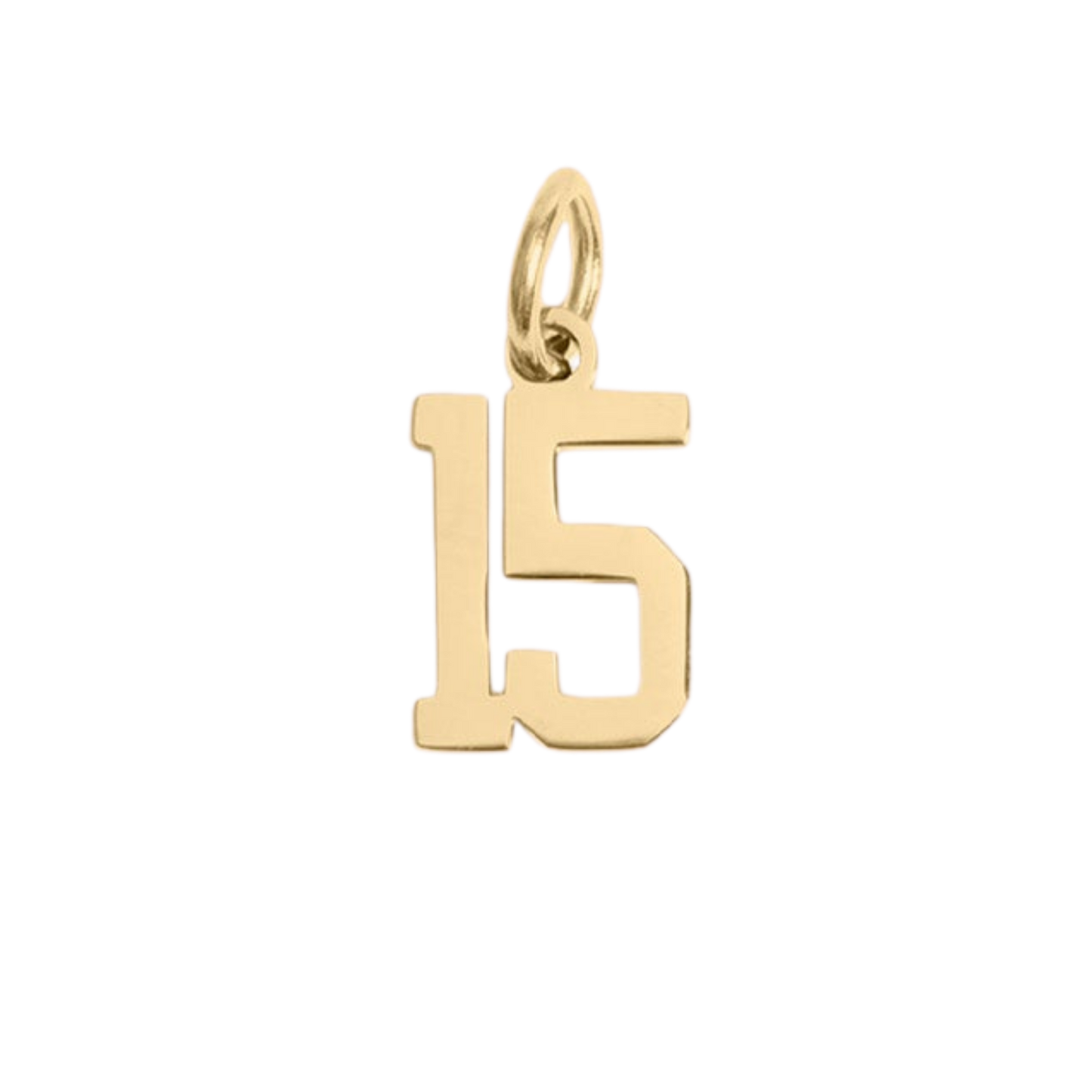 Small Varsity Number Charms