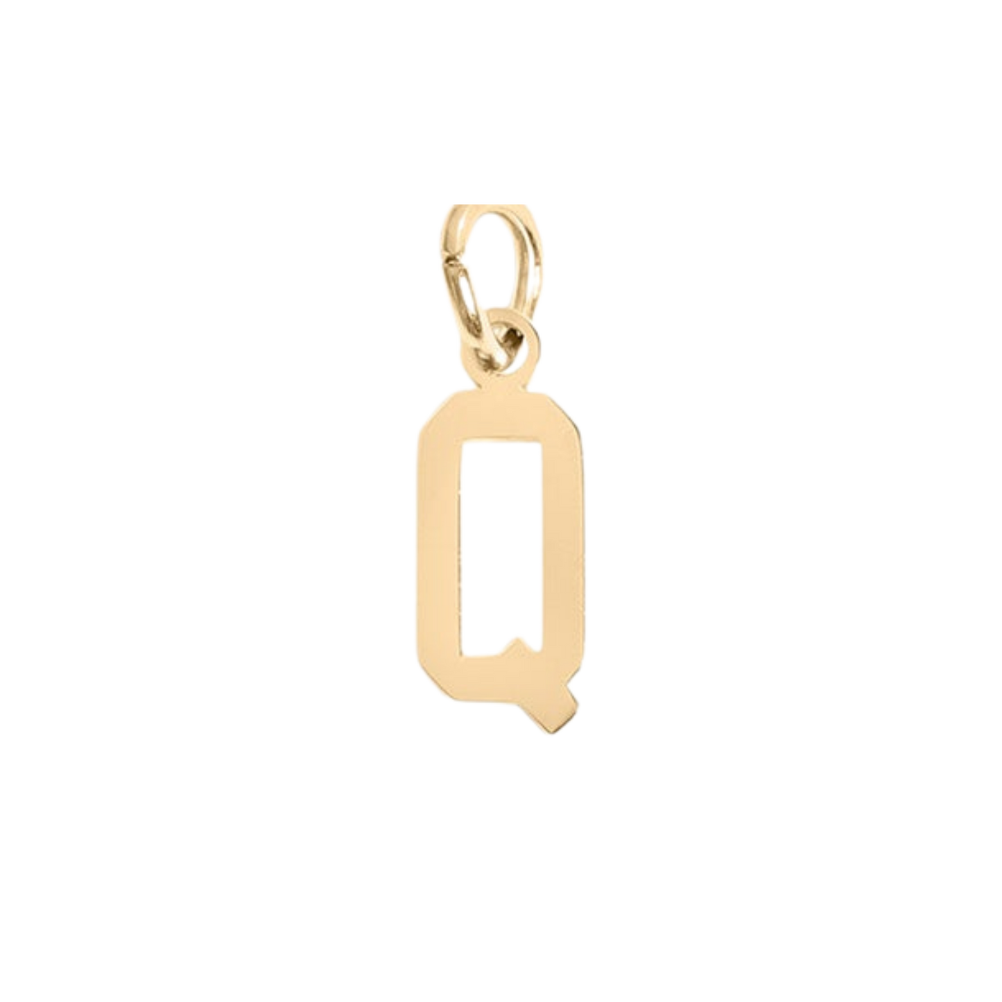 Small Varsity Initial Charms