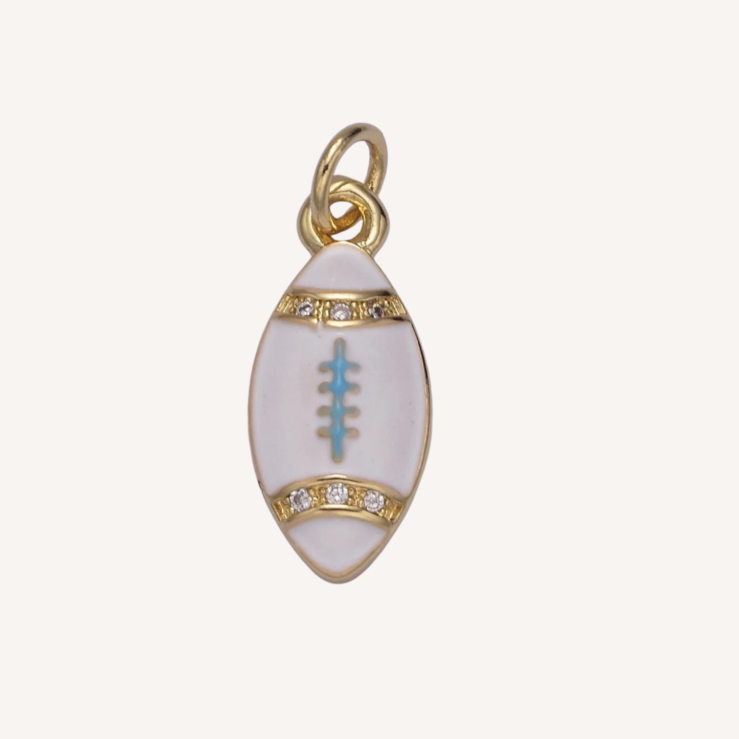 Small Football Charms