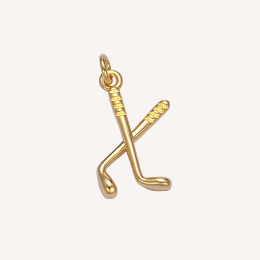 Medium Golf Clubs Charm