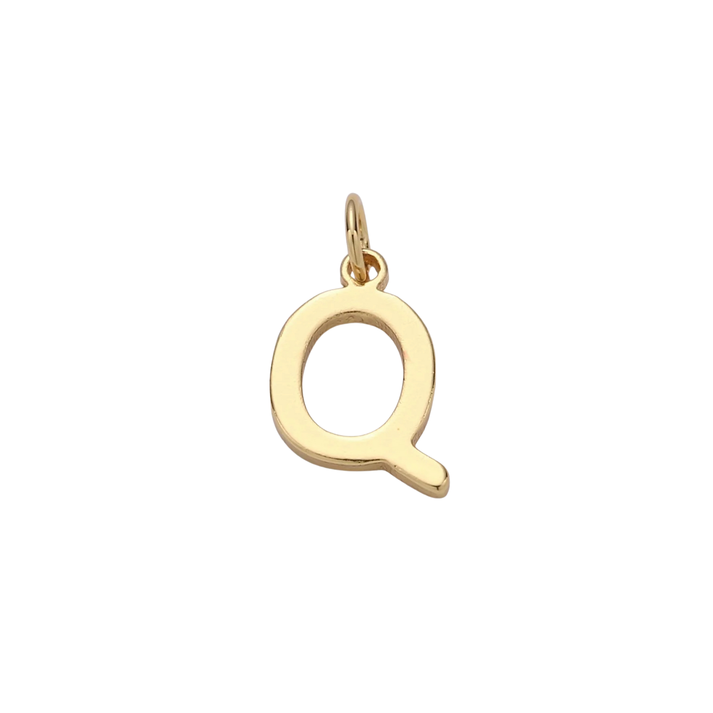 Mini Gold Initial Charm