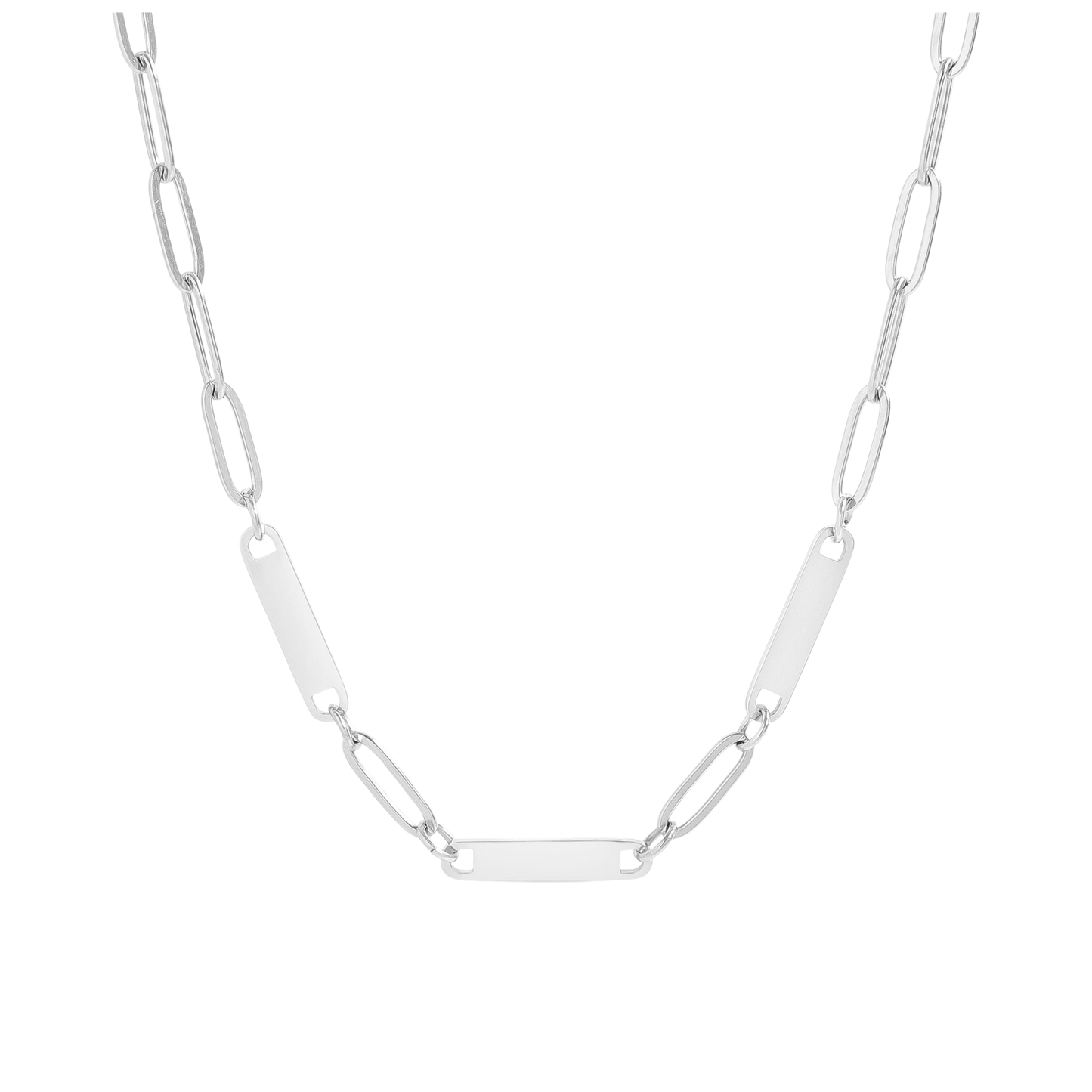 Silver Engraved 1, 2, or 3 Bar Necklace