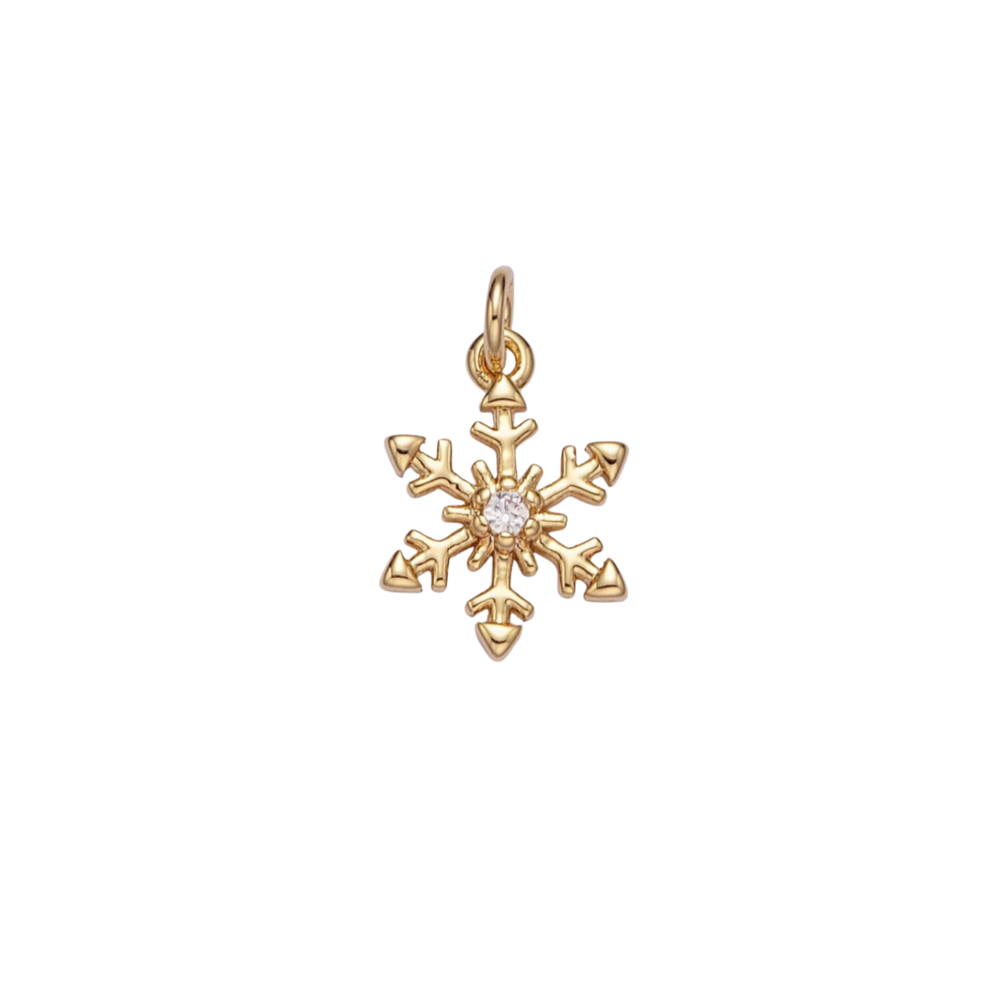 Mini Snowflake Charm