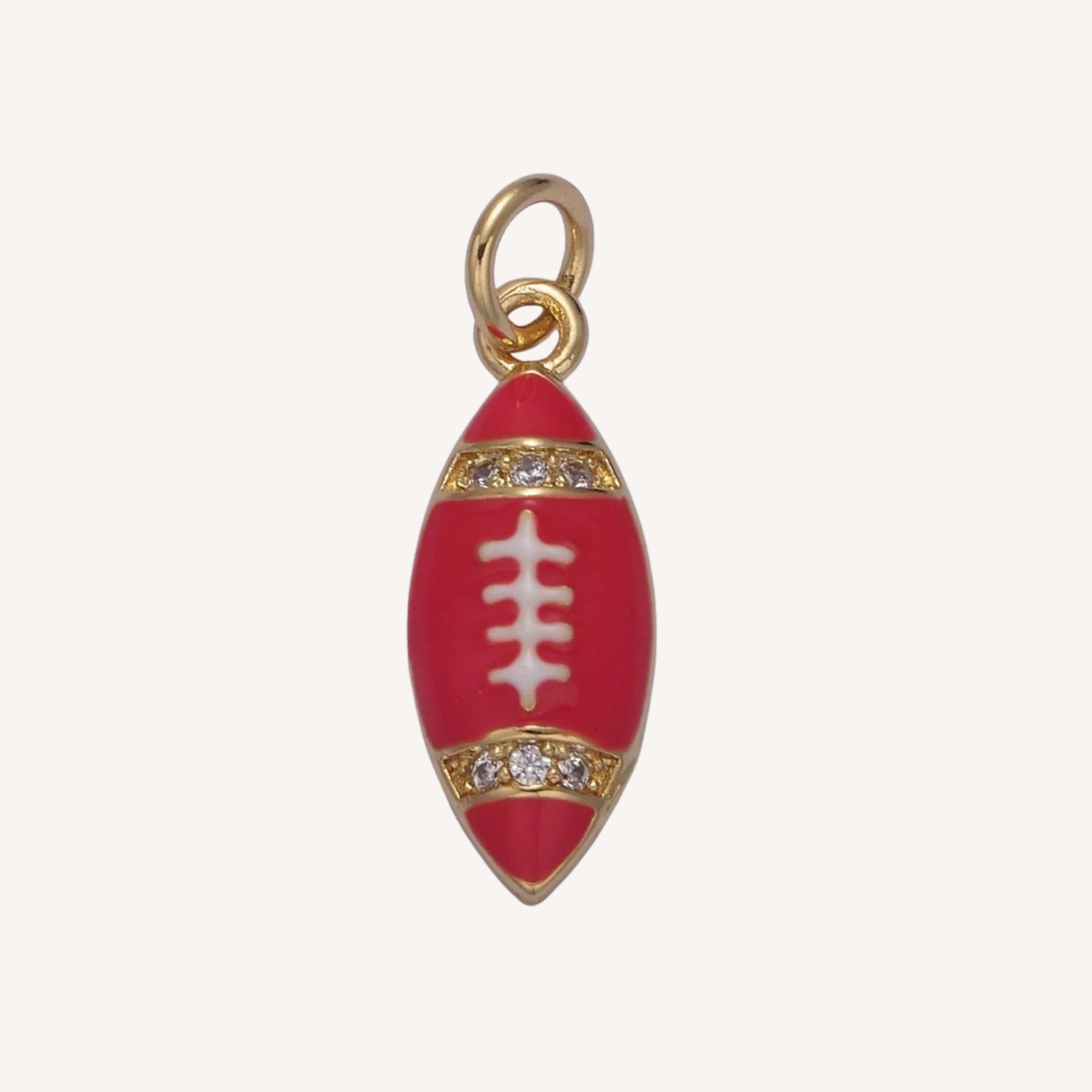Small Football Charms