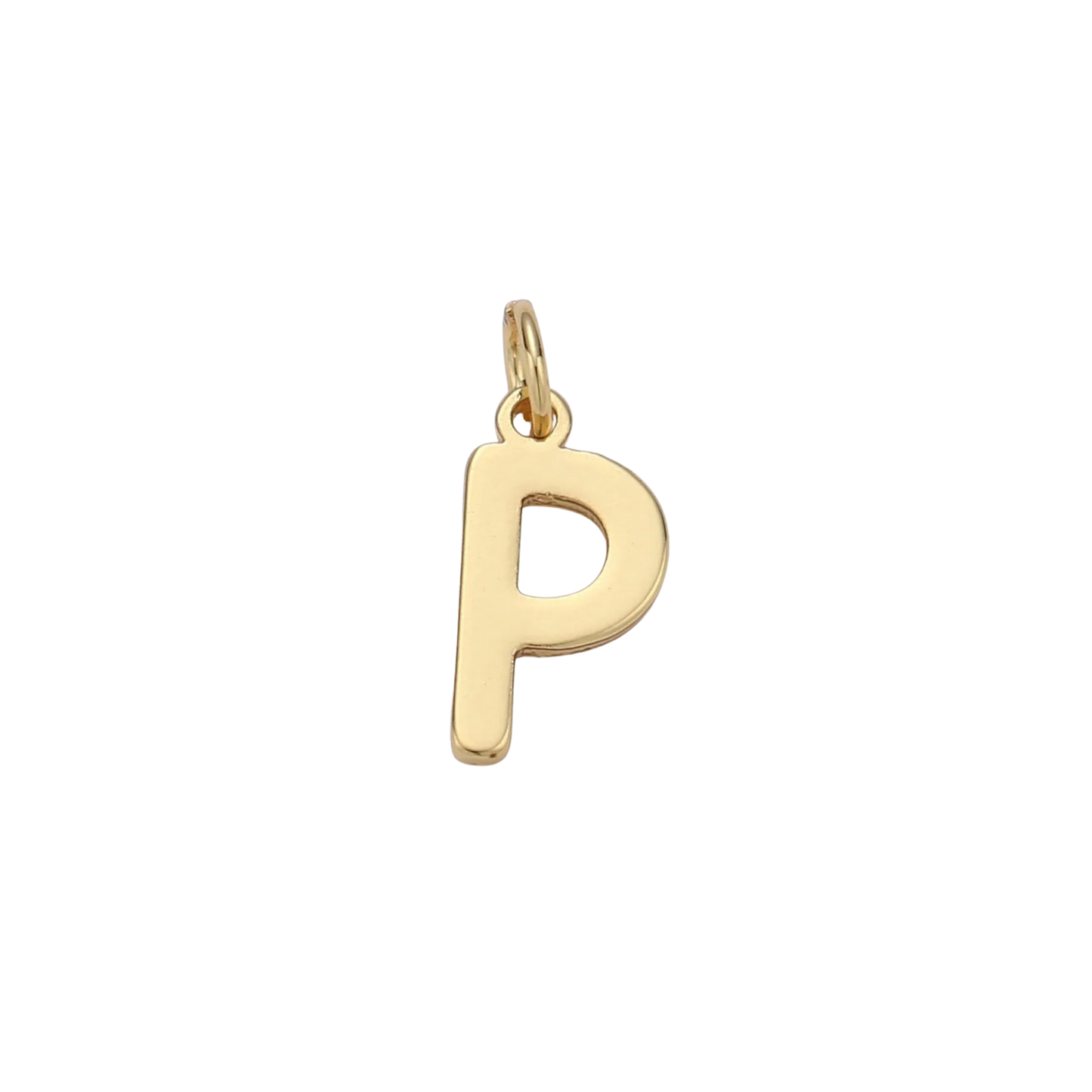 Mini Gold Initial Charm