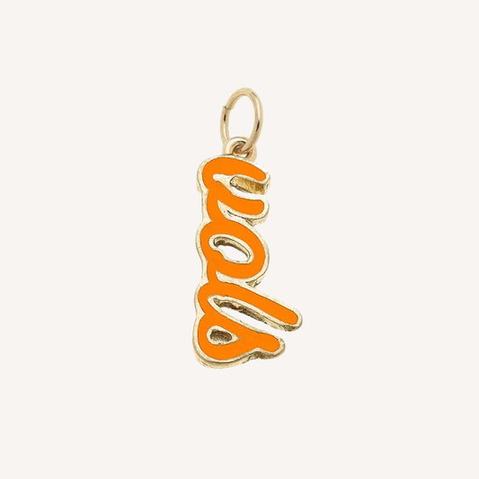 Medium Tennessee Vols Script Charm