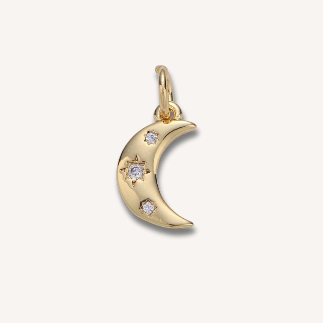 Mini Crescent Moon Charm