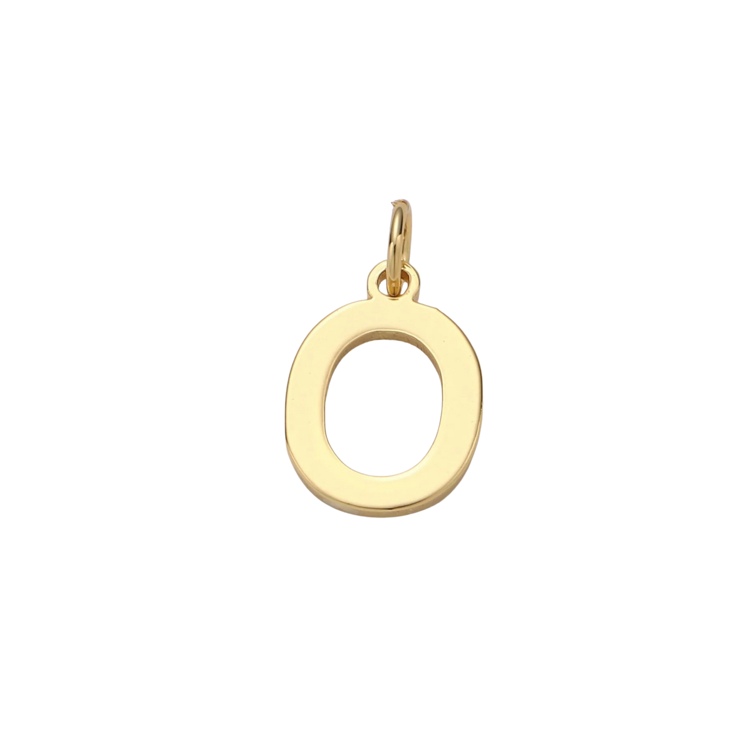 Mini Gold Initial Charm