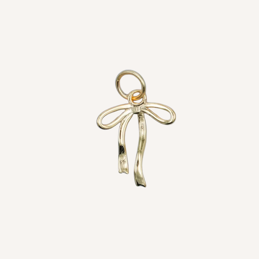 Mini Ribbon Bow Charm