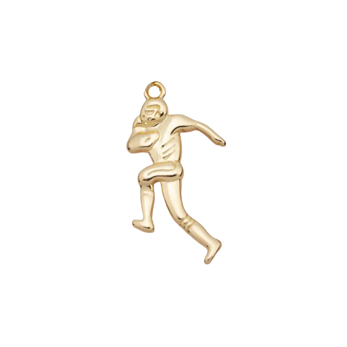 Large Football Player Charm