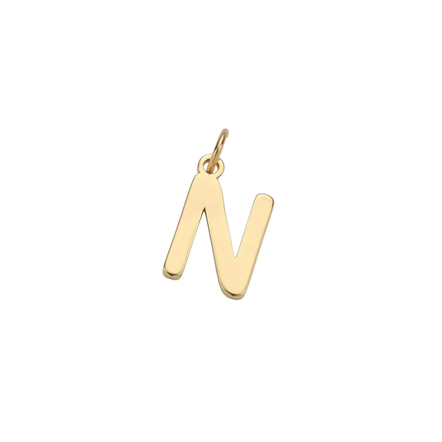 Mini Gold Initial Charm