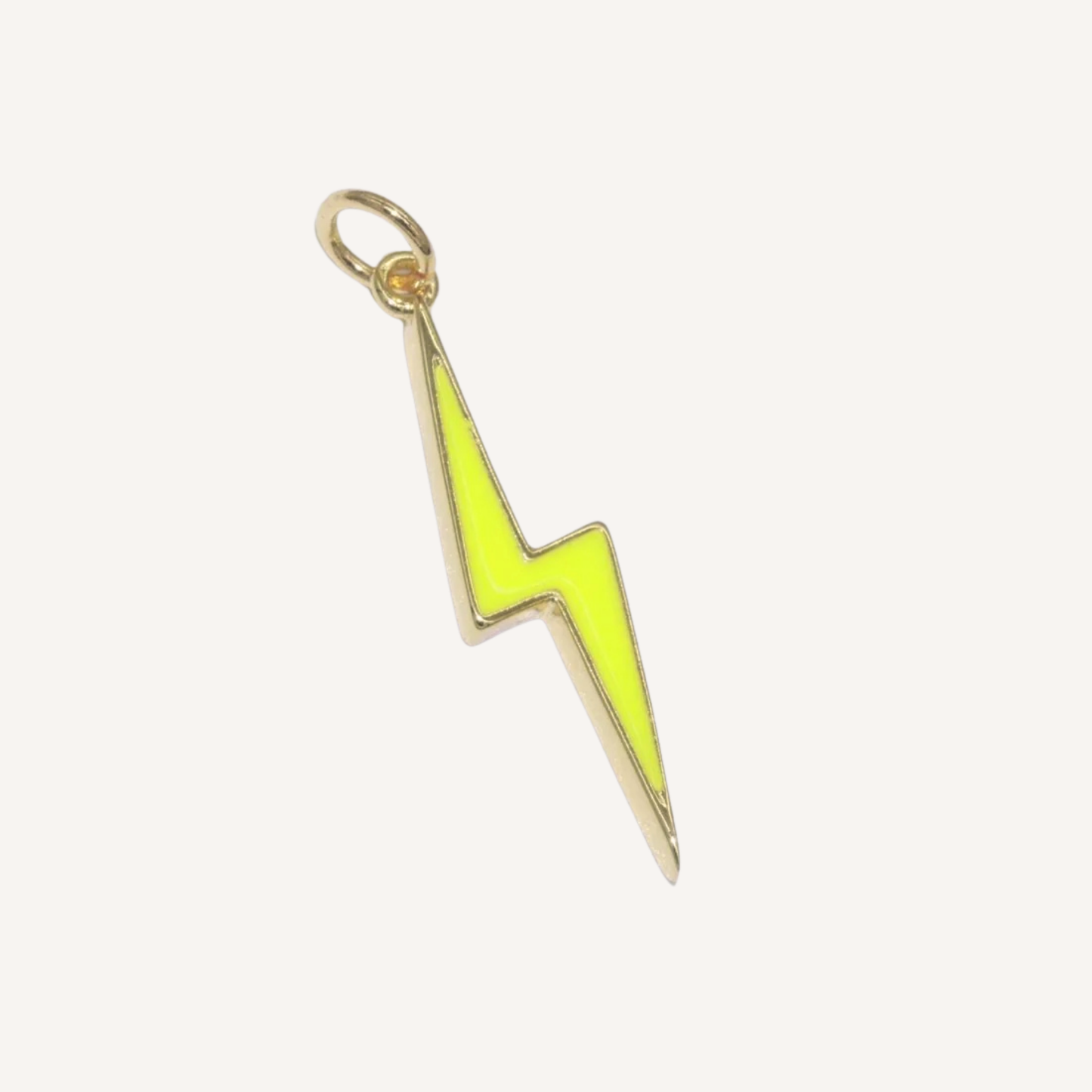 Medium Lightning Bolt Charm