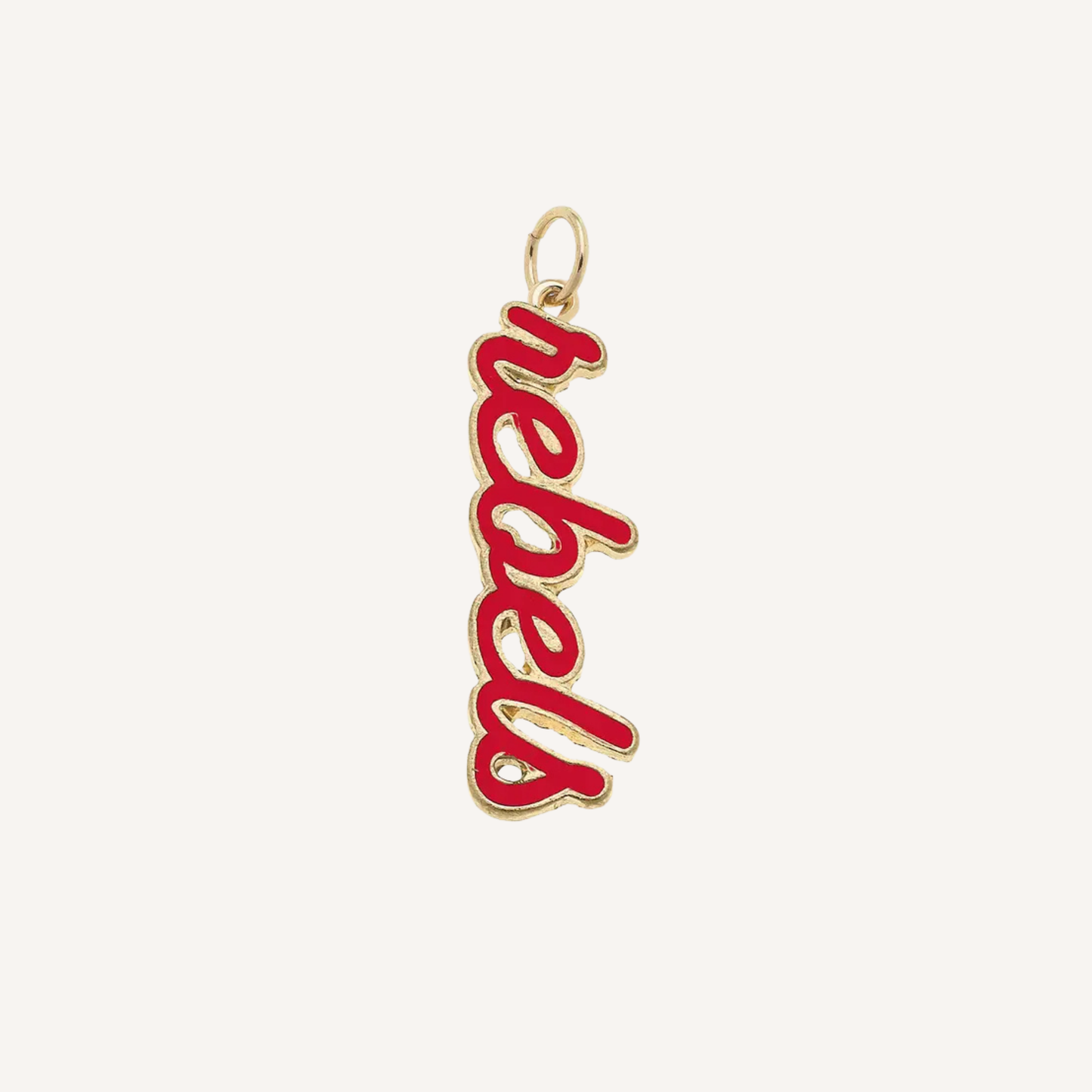 Medium Ole Miss Rebels Script Charm
