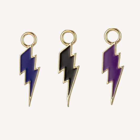 Medium Lightning Strike Charms
