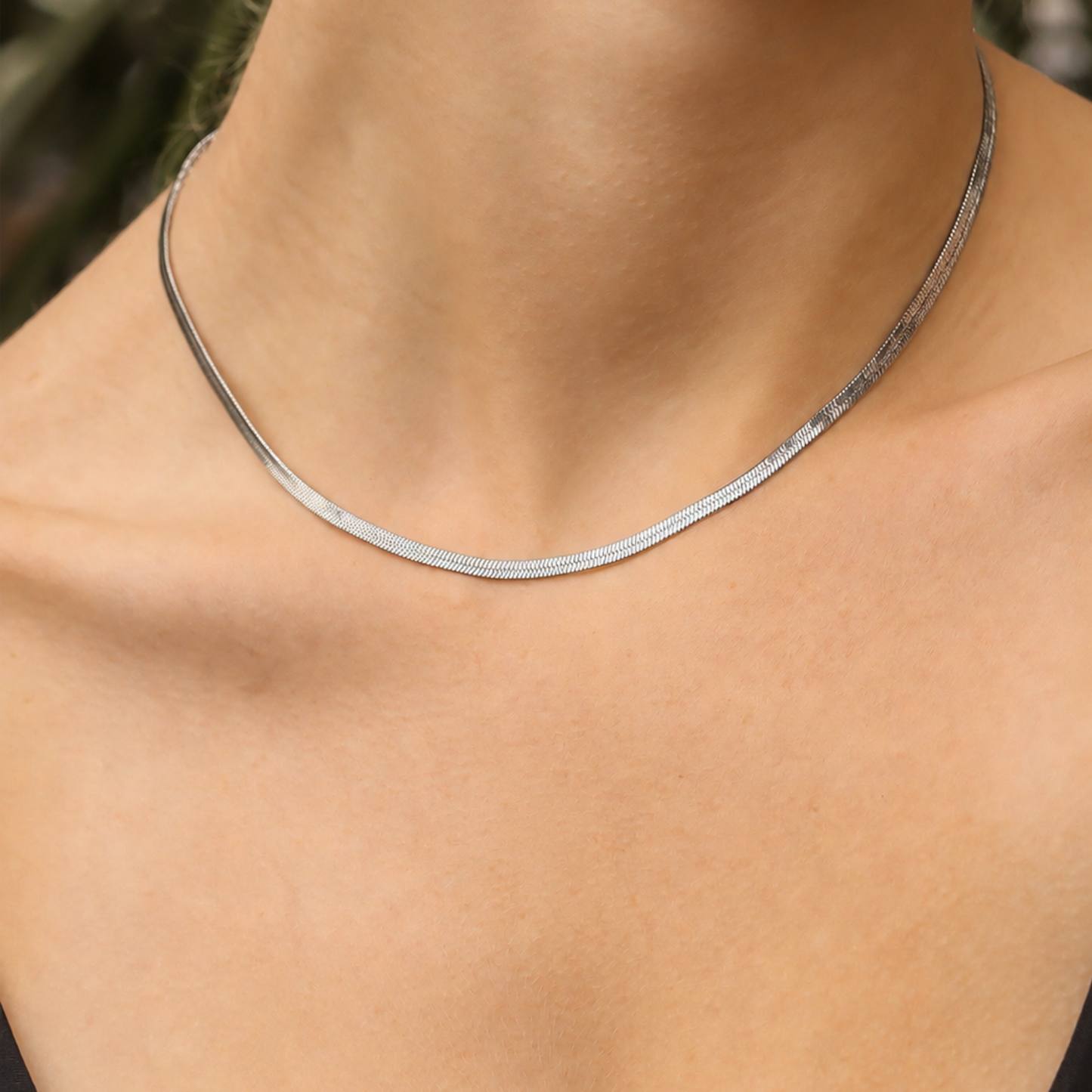Silver Harriet Layering Necklace